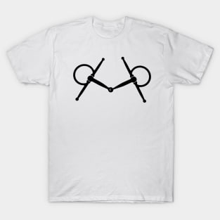 Full Cheek Snaffle Horse Bit T-Shirt